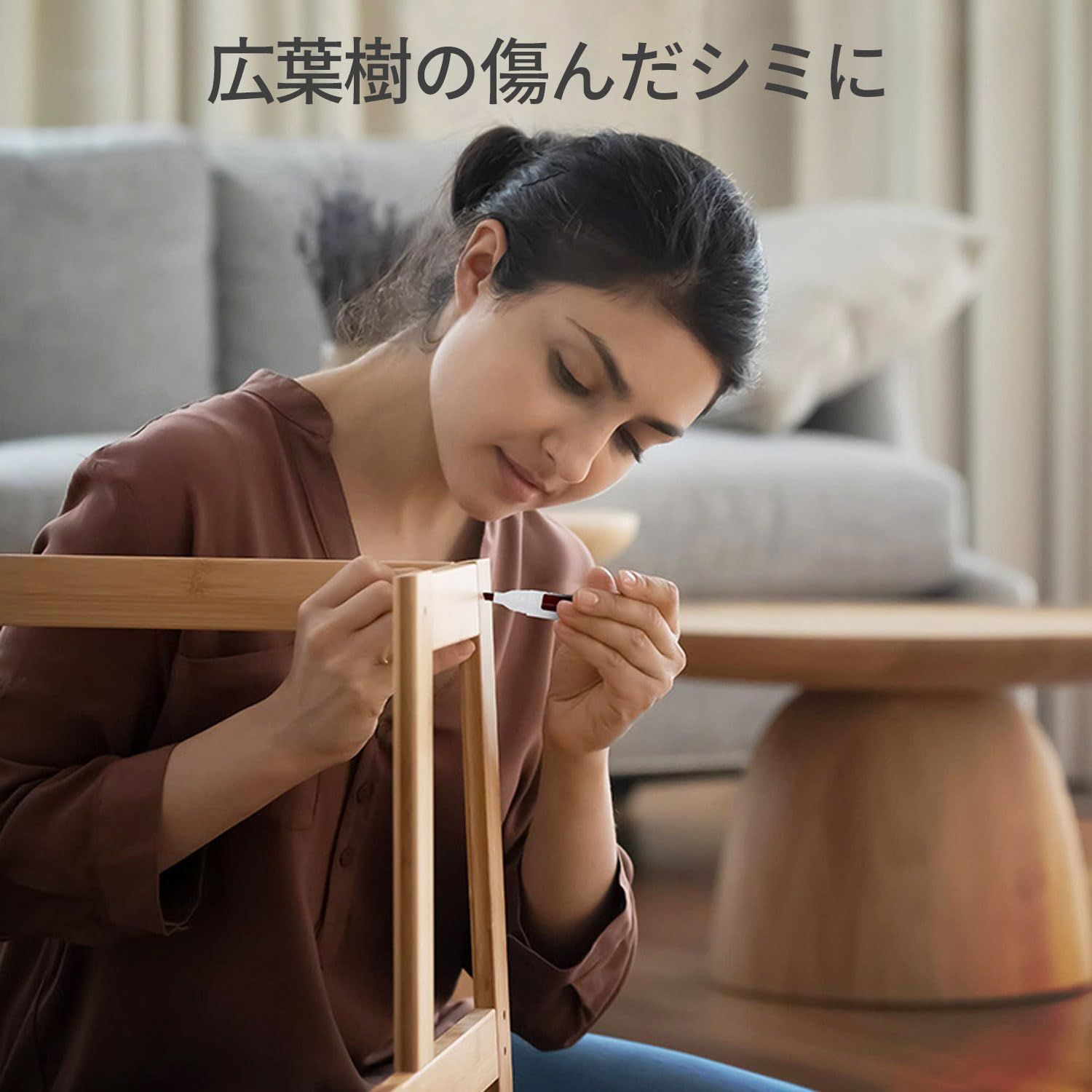 在庫 速乾性 入り ドアの傷 木部補修用 付着力が強く 補修 家具補修マーカー 床|ドア補修 フローリング キズ消し キズ隠し 傷 補修ペン