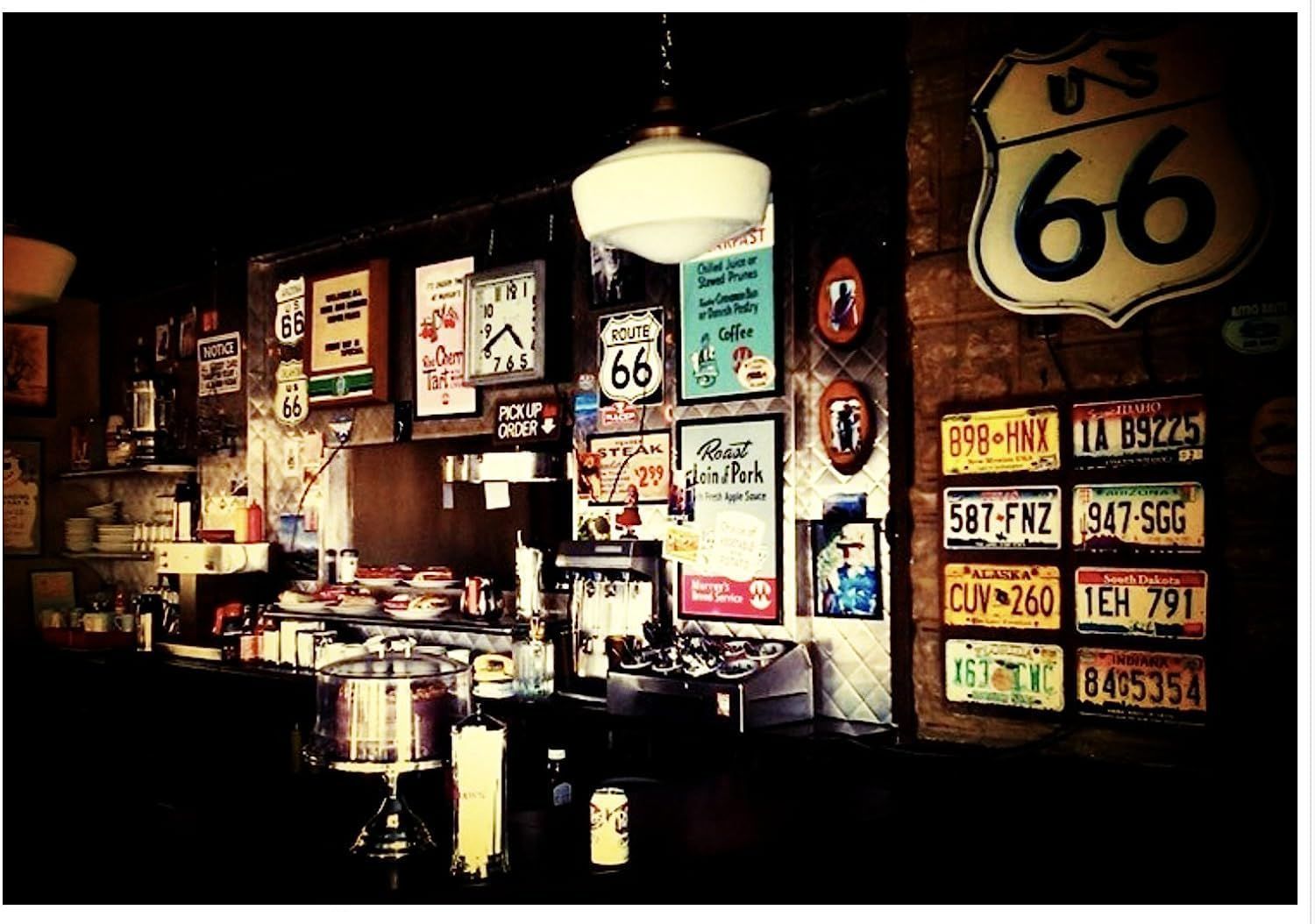 ヴィンテージ風 壁の装飾