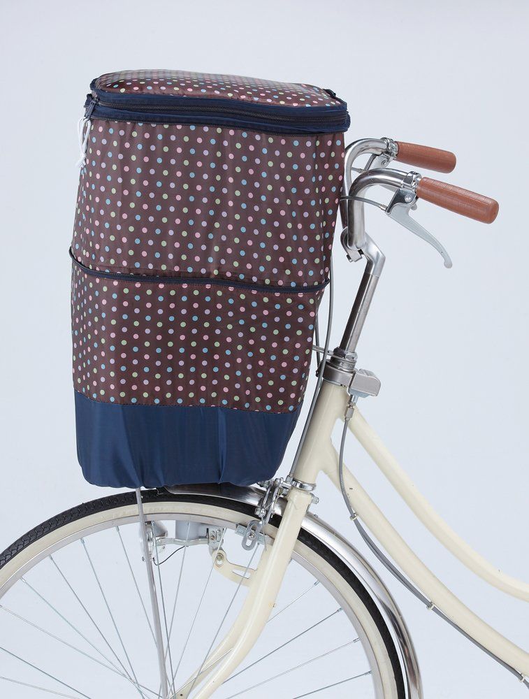 在庫処分 モダンアートシリーズ 前カゴカバー 2段式