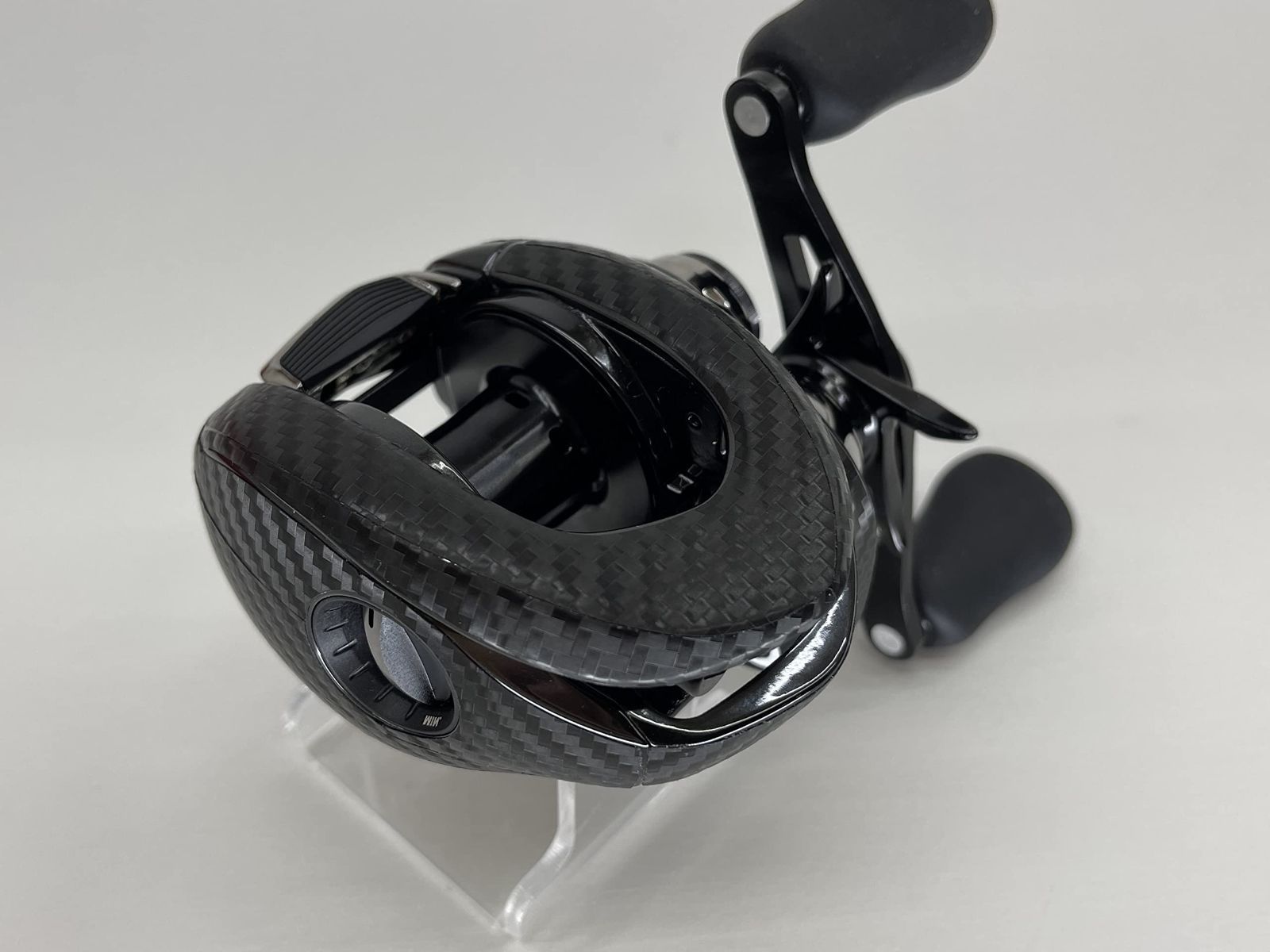 カスタムデカール キズ防止 23アンタレスDCMD用 傷保護 YOROI ベイトリールカスタム 鎧 ブラック 左ハンドル用