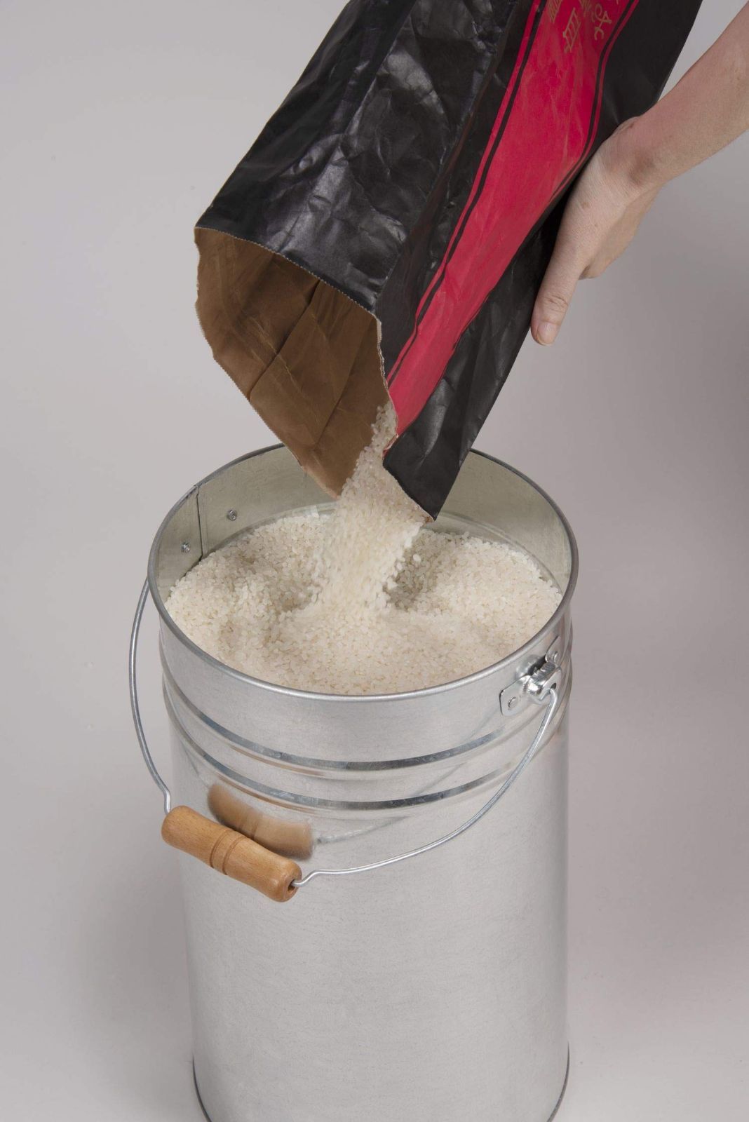 数量 シルバー 本体満容量 約15 L お米収納容量 約12 kg 米びつ TMK-12