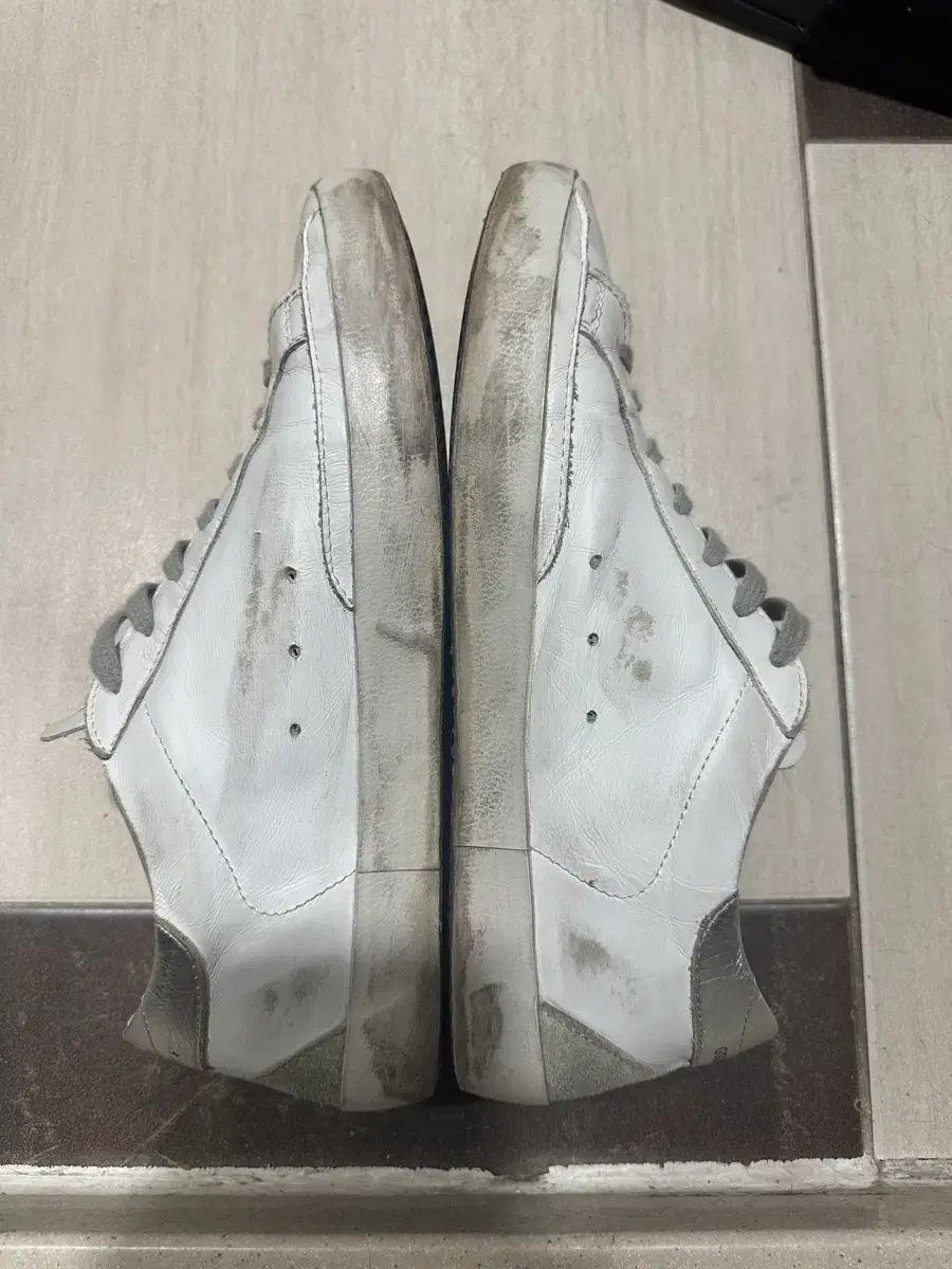  GOLDEN GOOSE ゴールデングース スーパースター シルバータップ 42 スニーカー 靴