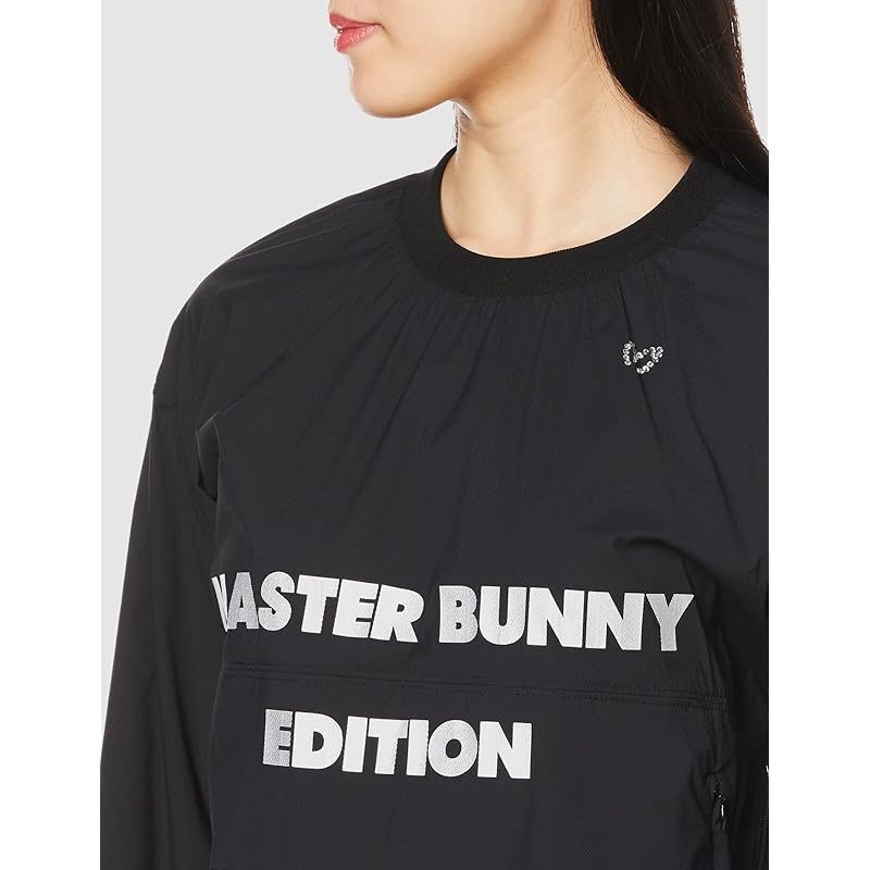 マスターバニー レディース 撥水 スニードジャック ストレッチ性 ゴルフ アウター 759 1220004 010_ブラック 0 S