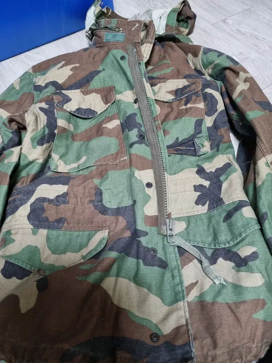 ミリタリー マウンテンパーカー カモフラージュ フード ジャケット ユニセックス
