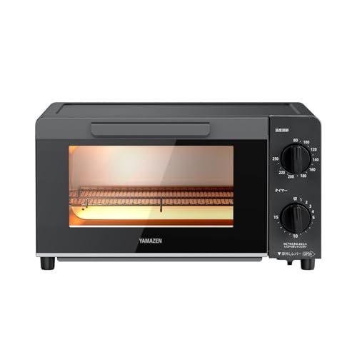 山善 トースター オーブントースター トースト 焼き 食パン 18段階温度調節 タイマー機能 1400 W メッシュ焼き網 受け皿付き ブラック YTX-WC 140 H po 594 fcbab