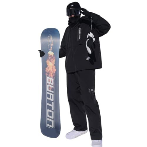 スノーボードウェア セットアップ スキーウェア 上下セット メンズ レディース 男女兼用 撥水 保温 防寒 防風 大きいサイズ 防水加工 大人 S?5 XL スノボウェア ウィンタースポーツ 雪遊びジャケット パ f 4 d 04738