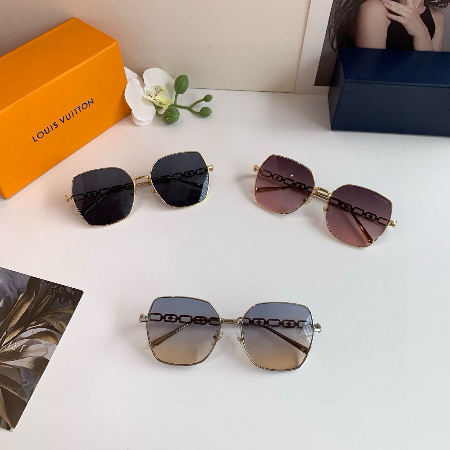 限定☆極美品 LOUIS VUITTON ルイヴィトン レディース サングラス