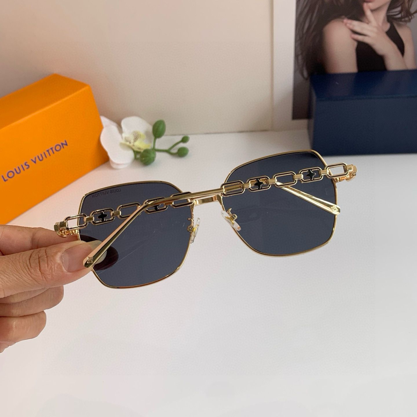 限定☆極美品 LOUIS VUITTON ルイヴィトン レディース サングラス