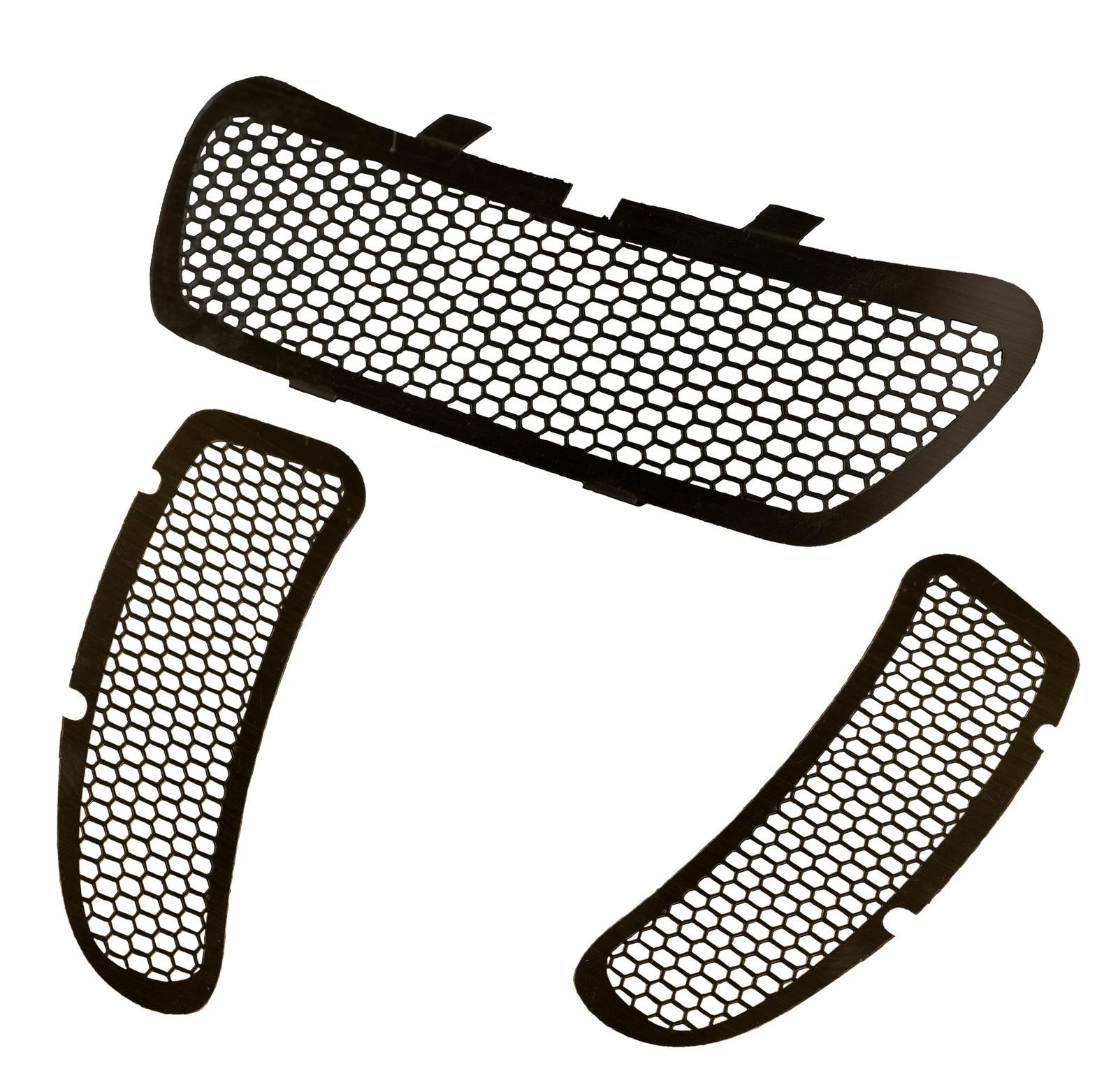 ハーレーダビッドソン ローライダー STフェアリング用ダクトカバー ブラック RG-11