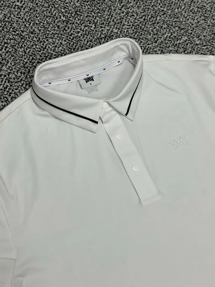PXG 最新バージョン 白 ゴルフ 半袖Tシャツ