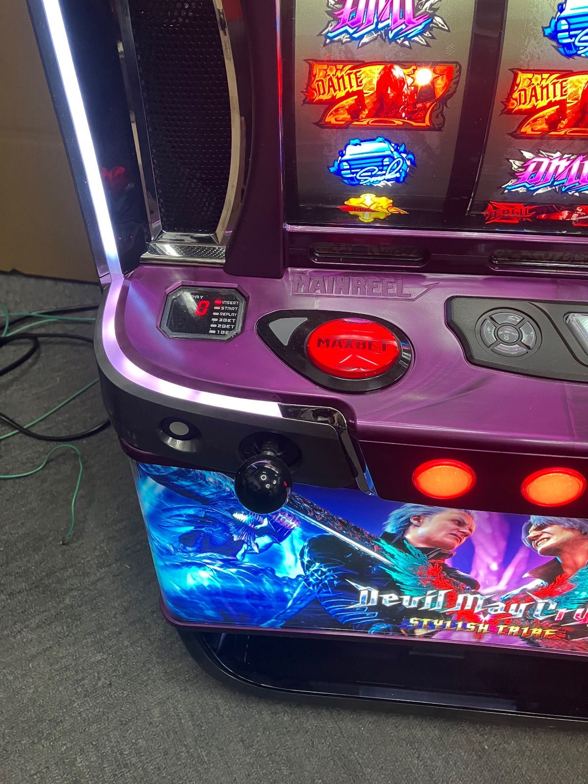 スマスロ実機 【 パチスロ L デビルメイクライ5 】簡易ユニット付