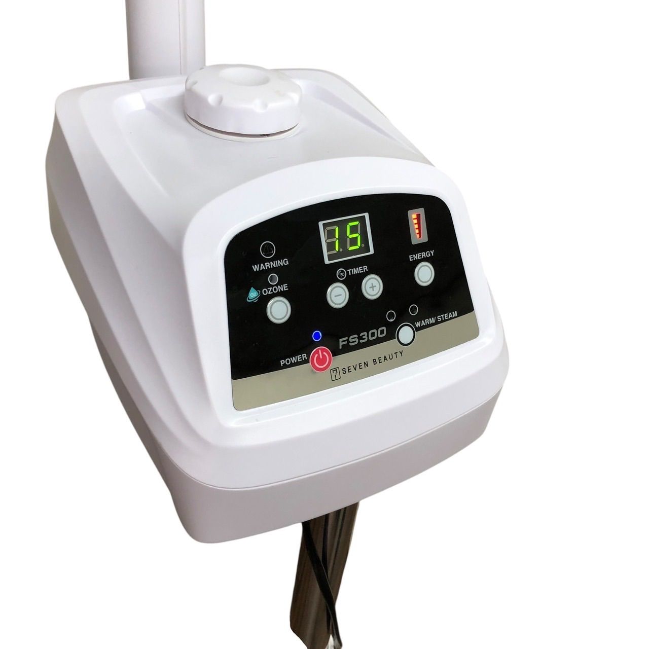 地域 配送 近畿2府4県 東海2県 セブンビューティー オゾンフェイシャルスチーマー FS 300 オゾン機能 美容家電 ボディ フェイスケア コスメ エステ ホワイト羽 動作品 N