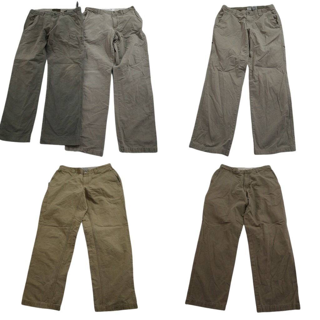 古着卸 まとめ売り アウトドアブランドMIX ダック地 パンツ セット メンズ 32 |34 コロンビア ティンバーランド 古着 ND 2799