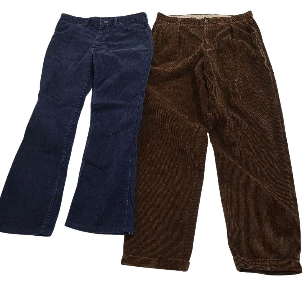 古着卸 まとめ売り ブランドMIX コーデュロイ パンツ セット メンズ 34 36 38 40 エディーバウアー バーバリー 古着 ND 2788