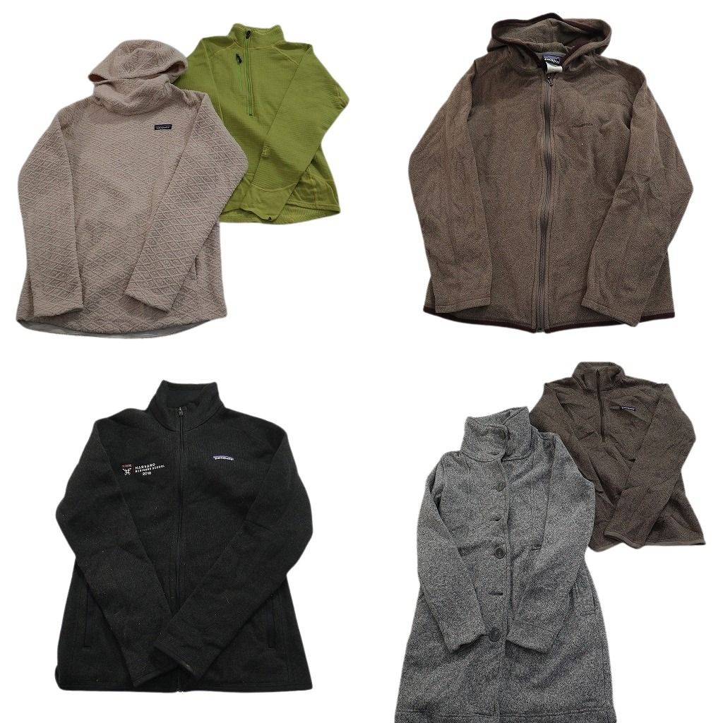 古着卸 まとめ売り パタゴニア フリース MIX セット レディース XS |S |M フーディー ベターセーター コート 古着 ND 2785