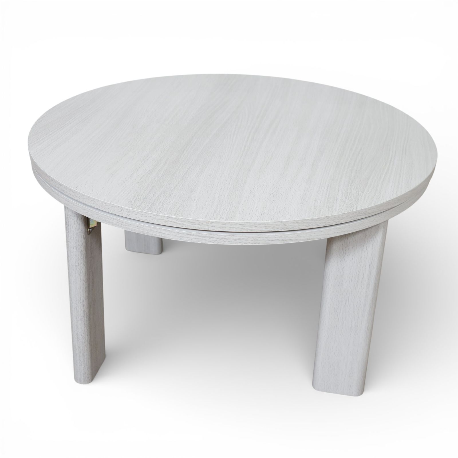 幅68cm【新品訳あり】K リバーシブル 折りたたみコタツ 円形