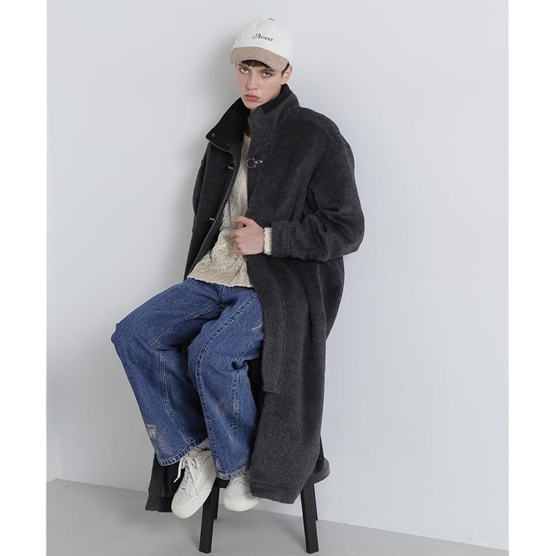 Avirex アヴィレックス WEB-DEPOT Exclusive LONG OUTER ロング アウター レディース M 010 ブラック 783-4254601