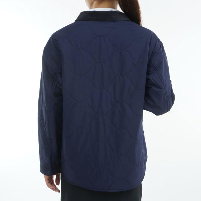  ピン アパレル レディース 中綿 フルジップブルゾン ストレッチ | ゴルフ アウター 622-4220004 120_ネイビー L コート ジャケット ファッション