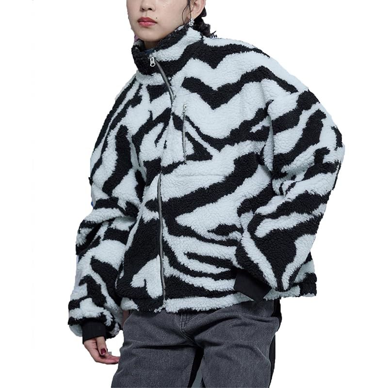 miette 総柄 ボアブルゾン レディース ブラック系その他2