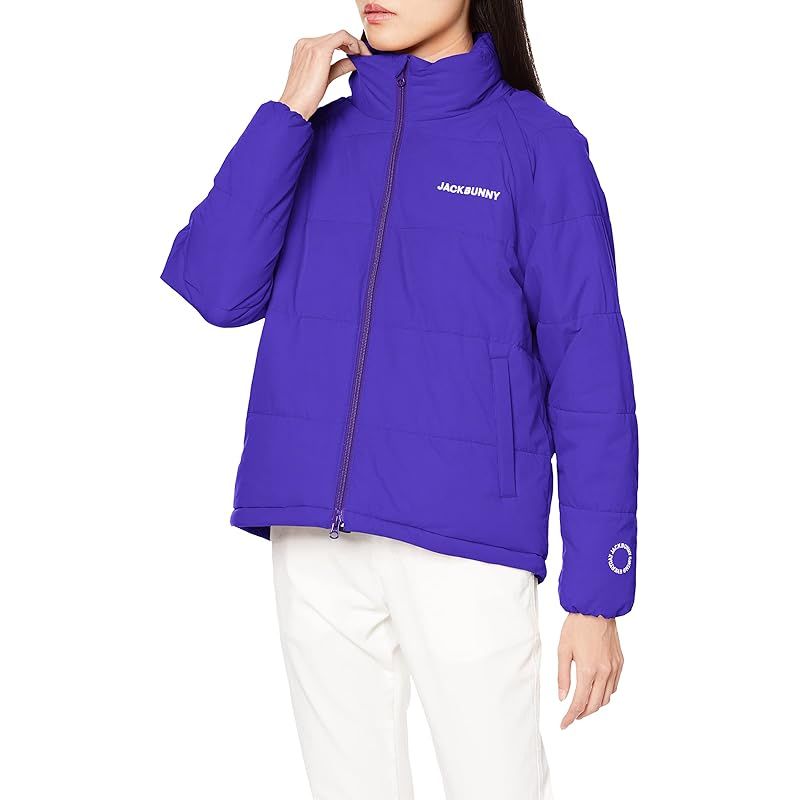 ジャックバニー レディース ブルゾン 30 D ストレッチリップ | 263-2220004 080_パープル 0 S