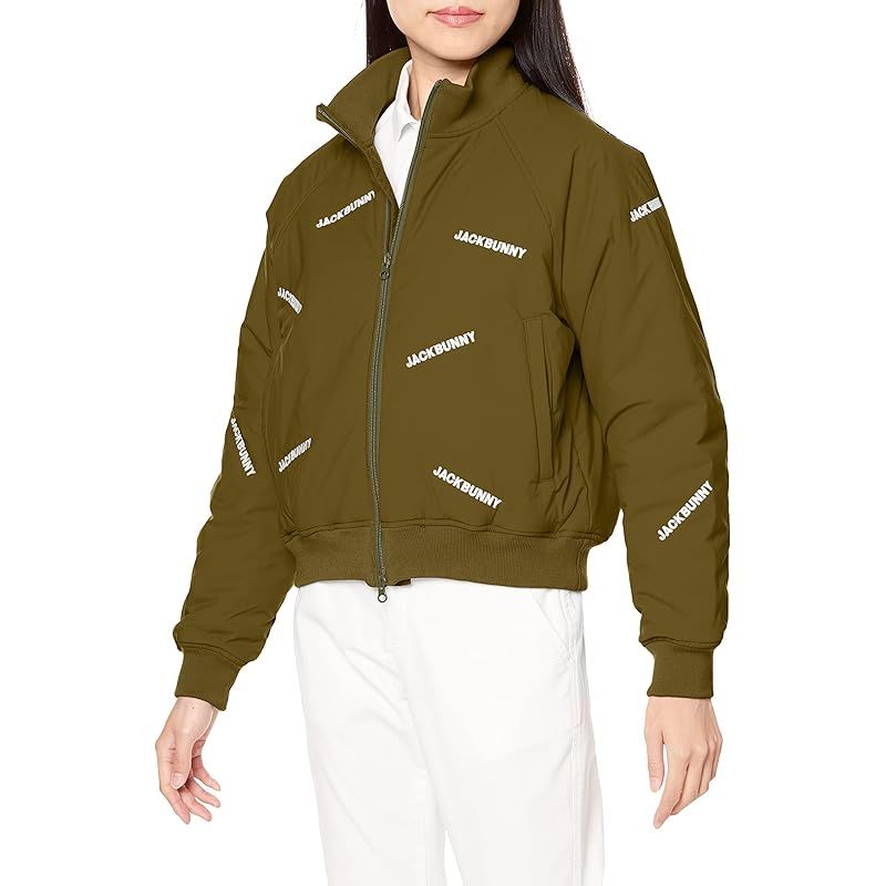ジャックバニー レディース ブルゾン PEストレッチタフタ | 263-2220008 180_カーキ 0 S