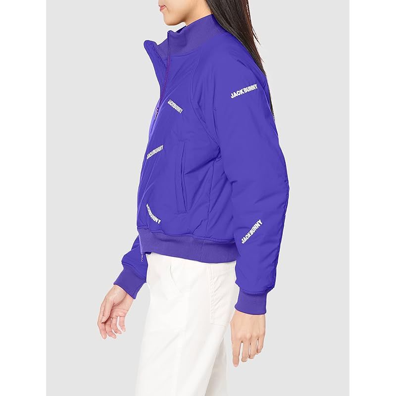 ジャックバニー レディース ブルゾン PEストレッチタフタ | 263-2220008 080_パープル 0 S