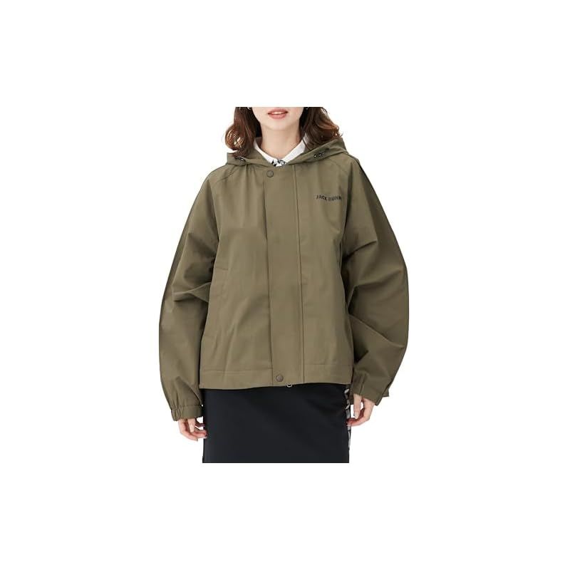 ジャックバニー レディース ブルゾン 2 WAYナイロンストレッチ | 263-3220902 180_カーキ 0 S