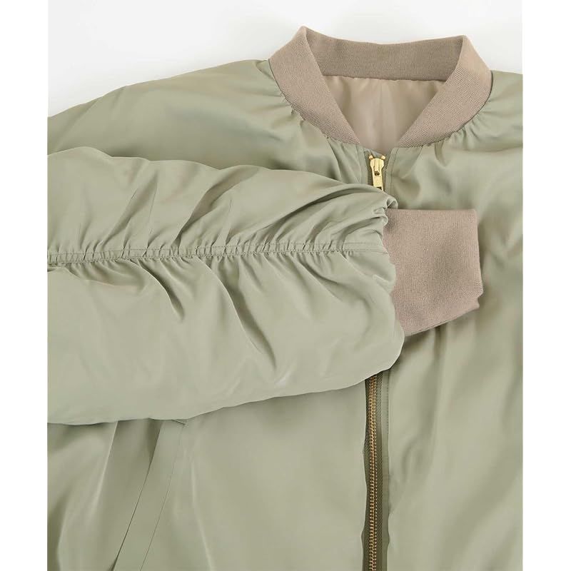 ショートブルゾン レディース