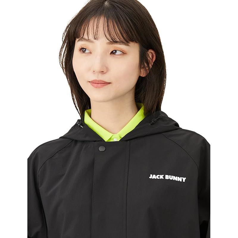 ジャックバニー レディース ブルゾン 2 WAYナイロンストレッチ | 263-3220902 010_ブラック 0 S