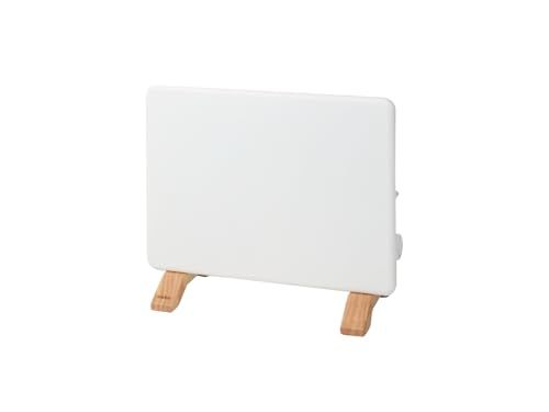 moku ミニパネルヒーター ここぽかミニ 脱衣所 トイレ 足元 300 W コンベクターヒーター 木目 木製 安全設計 po abbbfa 68