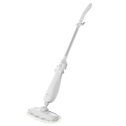 アイリスオーヤマ スチームモップ スチームクリーナー 除菌 清掃 年末清掃 消臭 軽量 STMP-240 ホワイトpo 82312 a 13