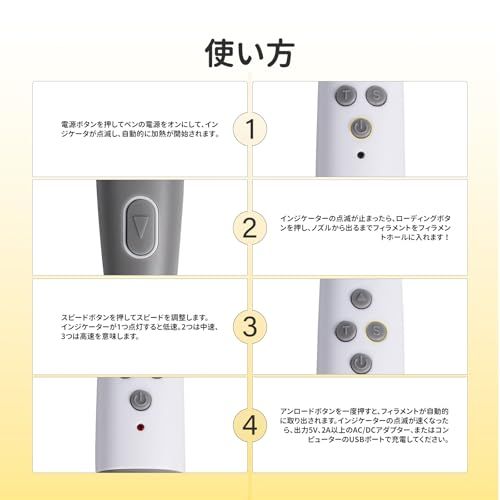低温設計の３Dペン