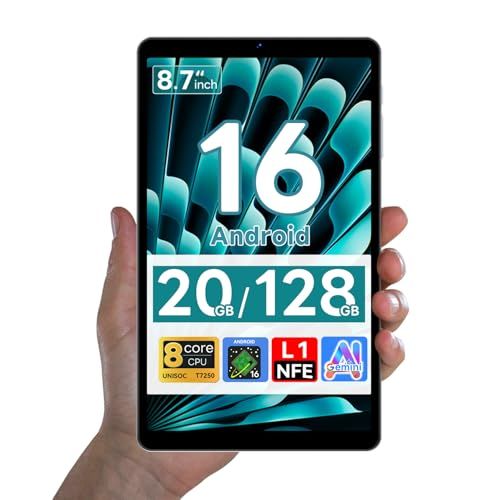 ケースプレゼント タブレット 8インチ android 16 アンドロイド WIFI 20 GB 128 2 TB TF拡張 Widevine L 1 8コアCPU 6000 mAh GMS BT 5.0 GPS OTG 1340*800 I af 5000 fc