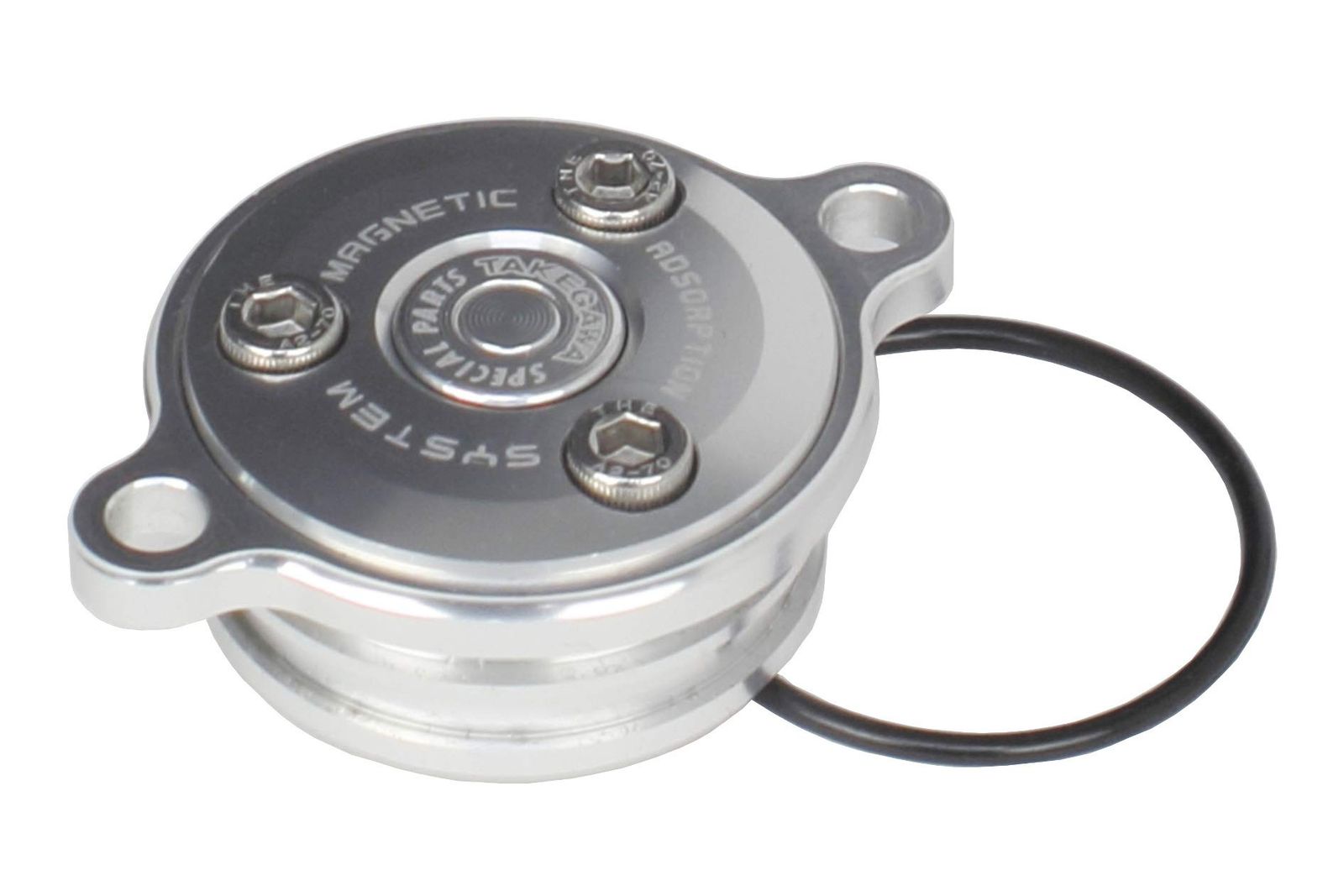 スペシャルパーツ武川 オイルフィルターカバー マグネット付き シルバー モンキー ゴリラ DAX 50 APE 100 XR 100等 02-01-0220