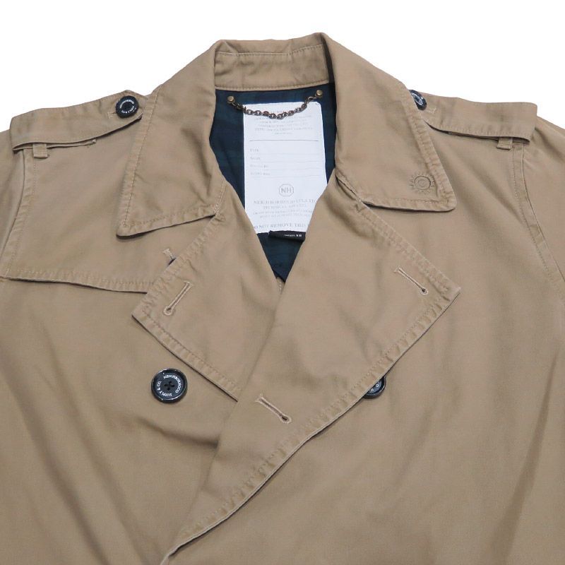 NEIGHBORHOOD ネイバーフッド 12SS MIL-TRENCH/C-COAT 121AQNH-JKM01 