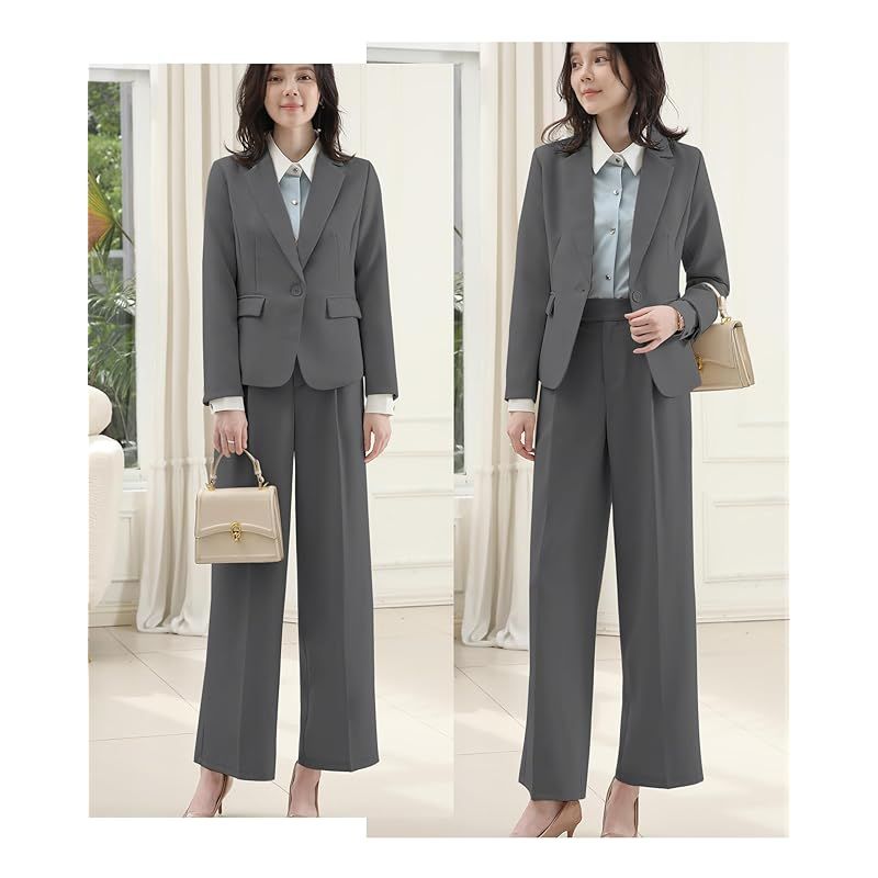 新品】 [Yino] イノ スーツ レディース パンツスーツ セットアップ