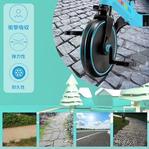  三輪車 子供用 1 5歳向け 3 in 自転車 キッズ キックバイク 幼児用 ランニングバイク 組み立て簡単 2 8 KG軽量設計 高さ調整可 アウトドア＆室内兼用 キッズプレゼント 日本語説明書付き 湖水色 po af 214 7 その他 キッチン 食器