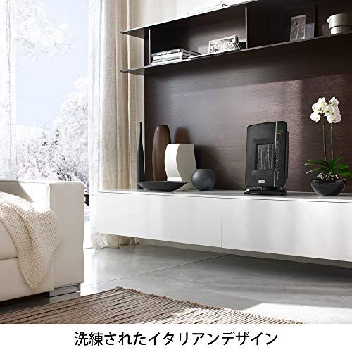 デロンギ DeLonghi セラミック ファンヒーター ブラック -BKpo d 9 e 6 b 4