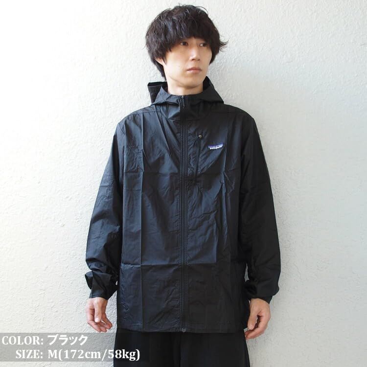 パタゴニア ジャケット メンズ フーディニ ブラック 24142 BLK M S HOUDINI JKT BLACK 並行輸入品 po 5 e 34 d 754