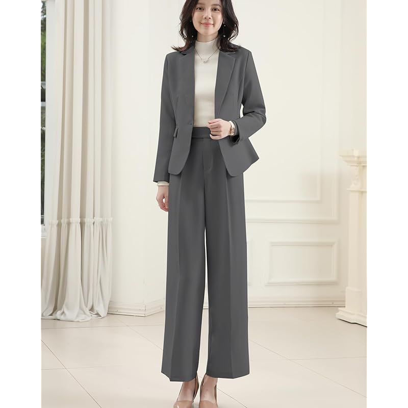 新品】 [Yino] イノ スーツ レディース パンツスーツ セットアップ