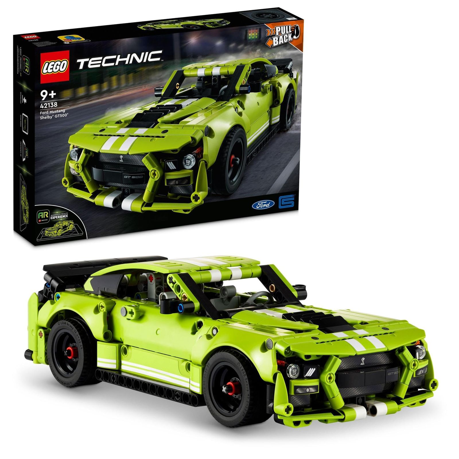 レゴ LEGO テクニック フォード マスタング シェルビー R GT 500 おもちゃ 玩具 プレゼント ブロック 男の子 女の子 子供 9歳 10歳 11歳 小学生 乗り物 車