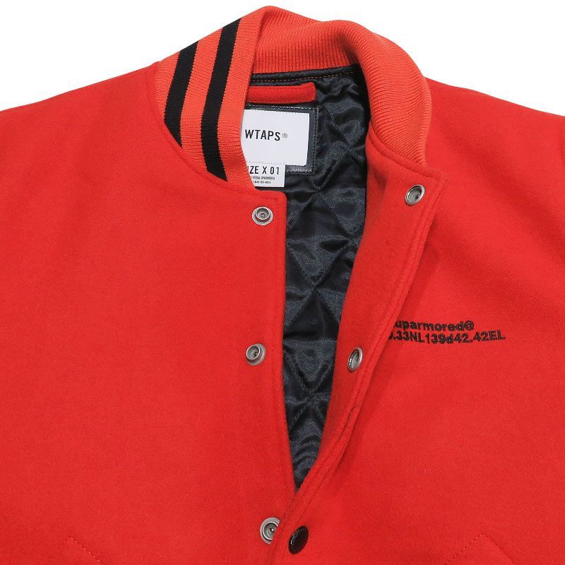 WTAPS ダブルタップス 18AW CLUB/JACKET.WOPO.MELTON 182BRDT-JKM04 