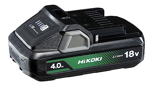 HiKOKI ハイコーキ 18 V 4.0 Ah 薄型リチウムイオン電池 残量表示ランプ付 0037-8677 m