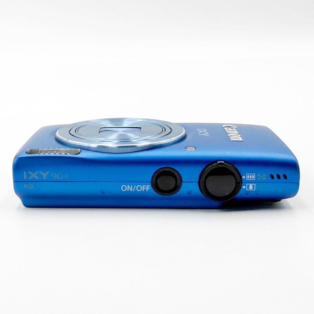 キヤノン CANON IXY 90F ブルー コンデジ カメラ 中古 - メルカリ