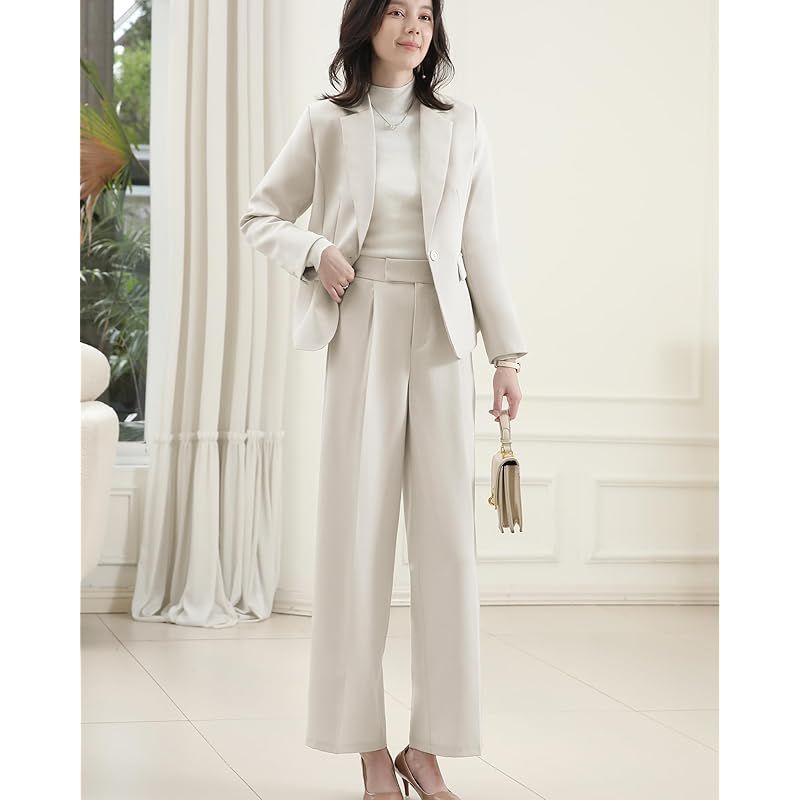 新品】 [Yino] イノ スーツ レディース パンツスーツ セットアップ