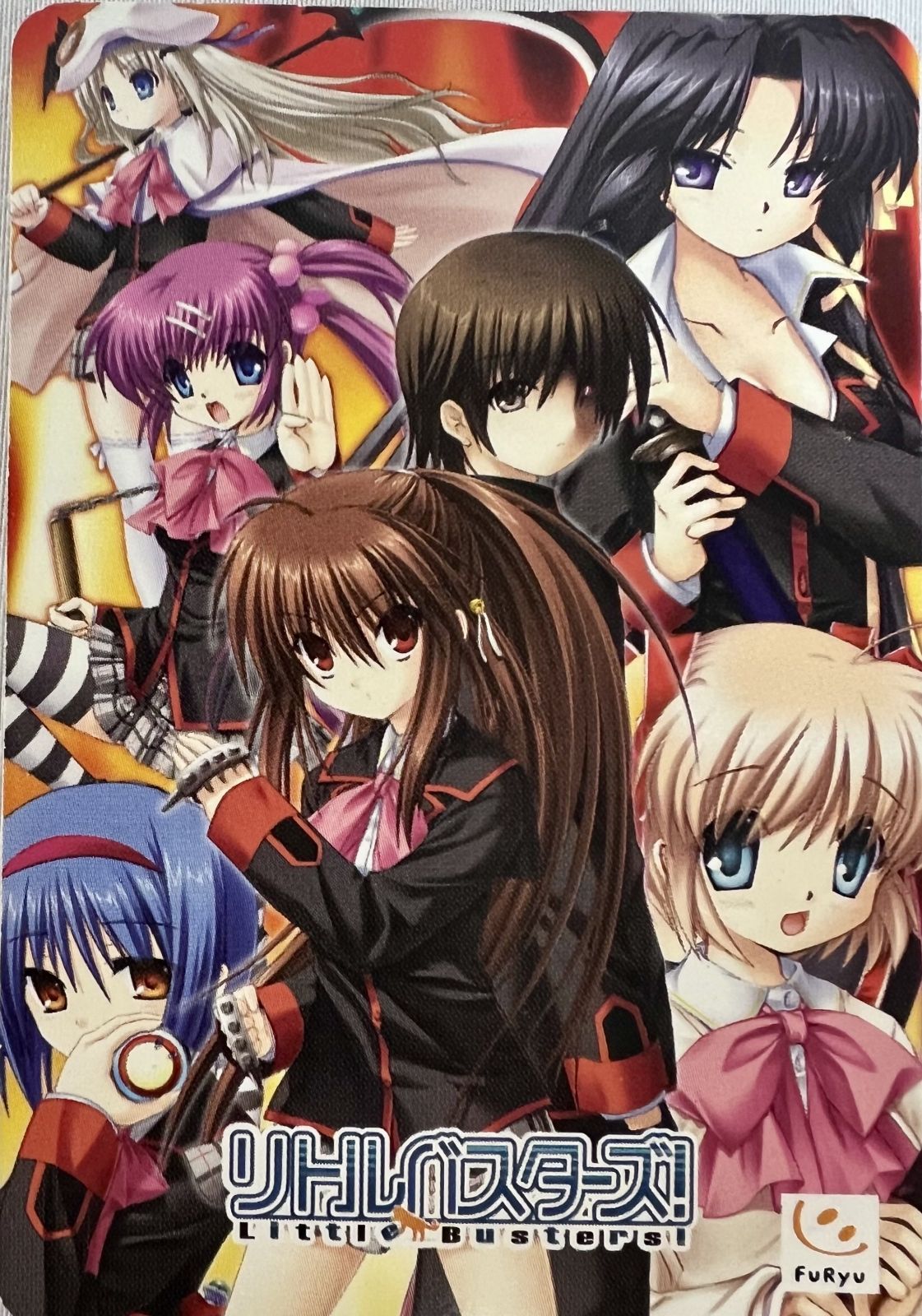 リトルバスターズ　まとめ売り リトルバスターズ! キャラクターズフィギュア 特典カード 8種セット