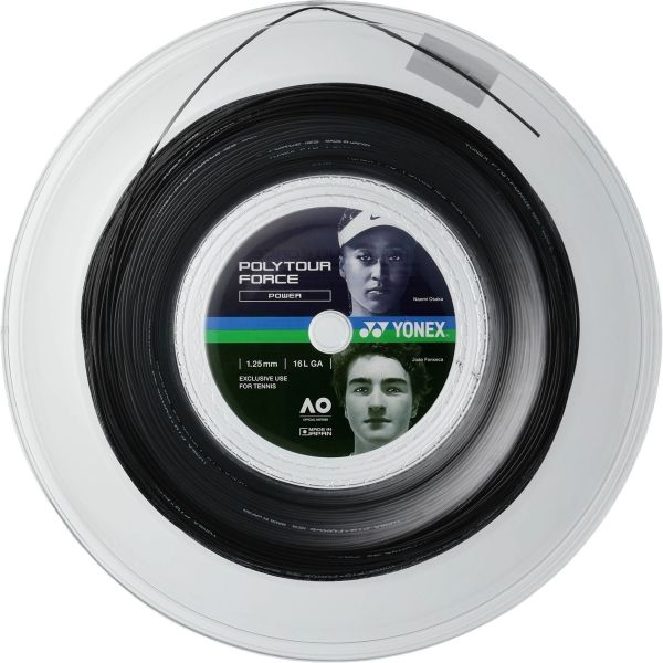 YONEX ヨネックス ポリツアーフォース130 200 M 色 ブラック