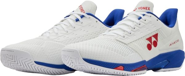 YONEX ヨネックス パワークッションアドアクセルWAC SHTAAWA 色 ホワイト パープル サイズ 22.5