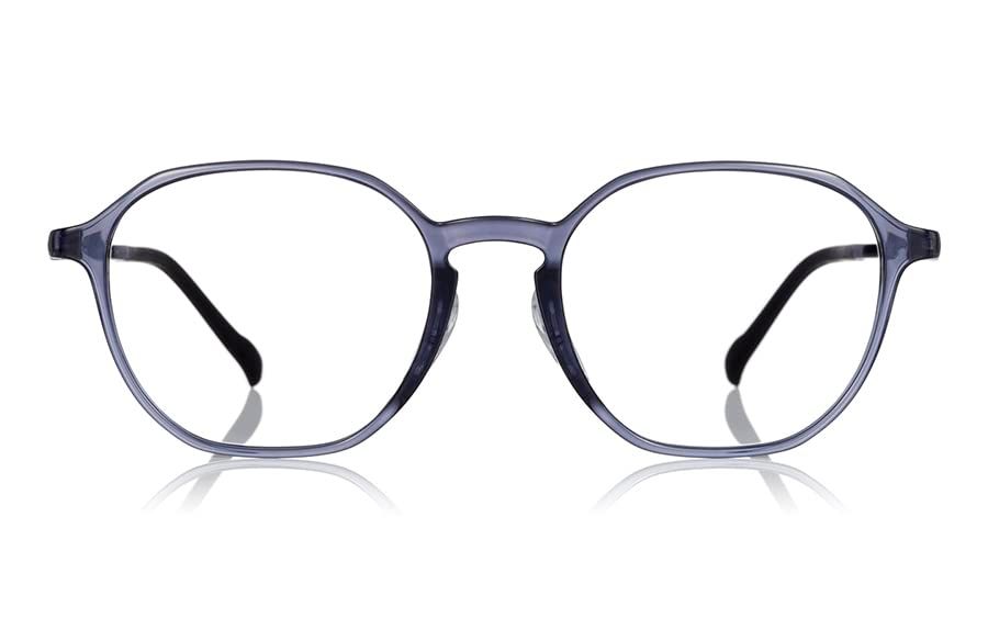 OWNDAYS メガネ 度あり 度なし メンズ レディース 伊達メガネ ポリゴン 軽量 柔軟 ウルテム素材 樹脂 AirUltem 運転用 室内用 レンズ交換チケット付き ライトグレー AU 2094 T-2 A