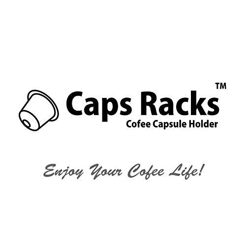  Caps Racks ネスレ ネスプレッソ nespresso カプセルホルダー 収納 ラック タワー 回転式 40カプセル用 ブラック 黒 その他 キッチン消耗品
